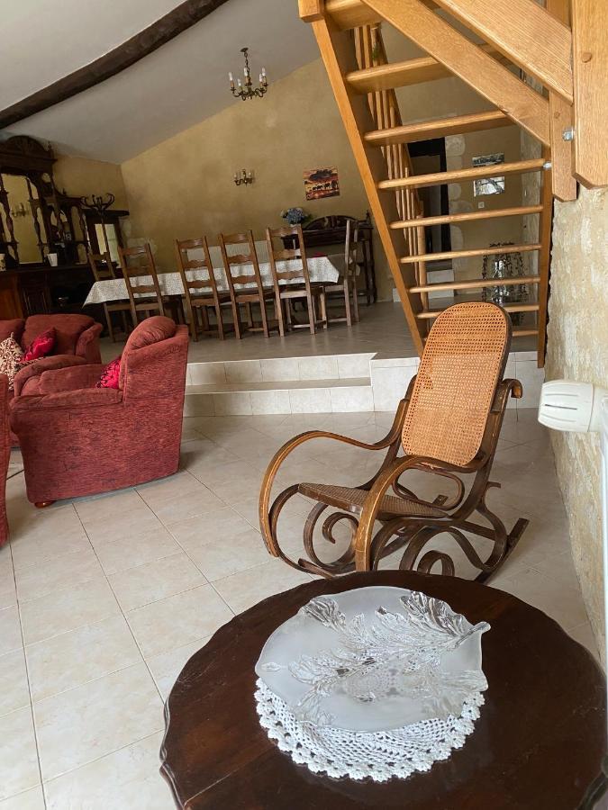 Gite 3 Etoiles Avec Piscine Dordogne Minzac Luaran gambar