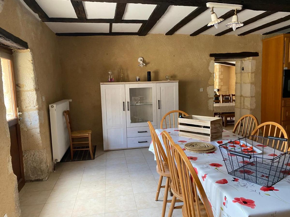 Gite 3 Etoiles Avec Piscine Dordogne Minzac Luaran gambar